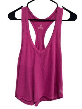 Free People XS Pink We The Free Amelia Racerback Tank Top Timeless Style NWT